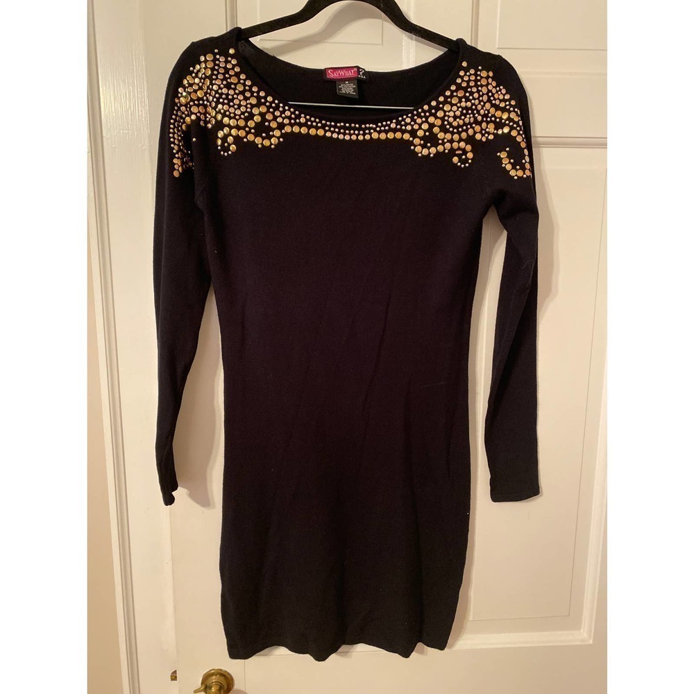 Say what ? Sweater dress